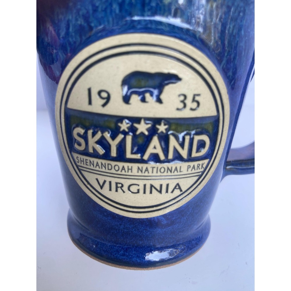 Stoneware Mug Skyland Resort in Shenandoah National Park Virginia